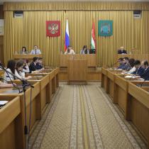 Заседание Молодежного парламента при Законодательном собрании Калужской области